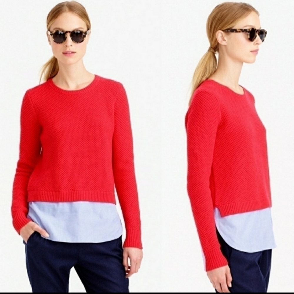 J. Crew Wool Holiday Sweater